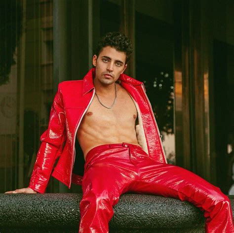 Benjamin Levy Aguilar in 2022 | Red leather jacket, Style, Leather jacket