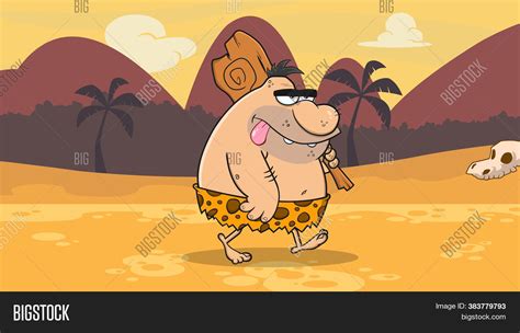 Caveman Funny Cartoon Image & Photo (Free Trial) | Bigstock