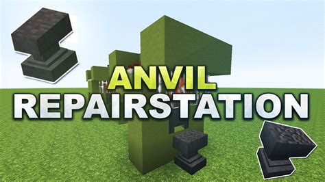 Minecraft - Anvil Repair Station // Infinity Anvil - Tutorial 1.7.10 ...