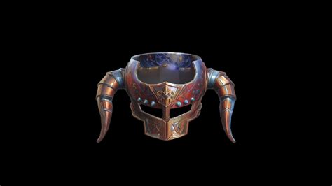 Meshy Helmet Fantasy Starfall Helm - Download Free 3D model by klrxyz [ce5d125] - Sketchfab