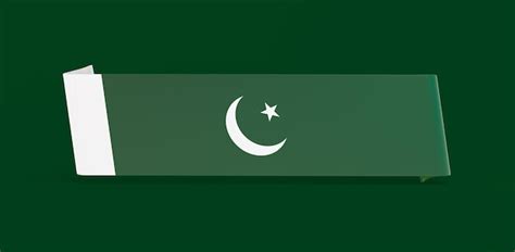 Premium Photo | Pakistan flag banner