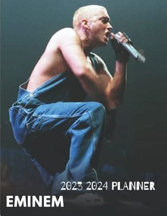 Eminem 2023 2024 Planner: Eminem Two Years monthly planner 2023 2024, 8 ...