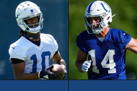 Alec Pierce vs. Adonai Mitchell highlights key Colts position battles to watch this summer - The ...