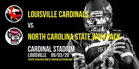Louisville Cardinals vs. North Carolina State Wolfpack Tickets | 2nd September | L&N Federal ...