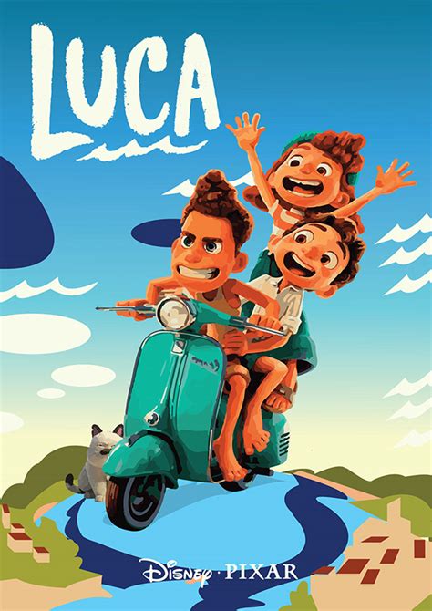 Luca movie - poster on Behance