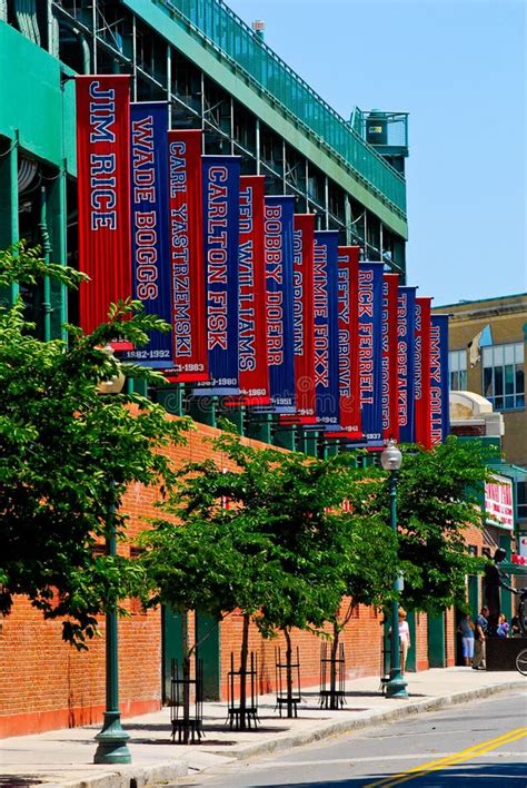 Fenway Park, Boston, MA editorial stock photo. Image of williams - 27956028