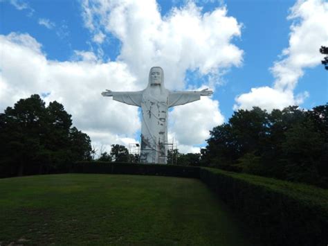 Still beautiful. - Review of Christ of the Ozarks, Eureka Springs, AR - Tripadvisor