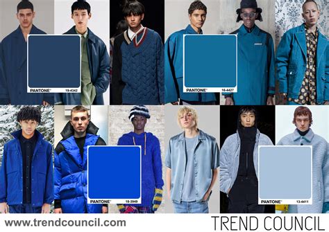 Men's Key Color Report - Fall/Winter 2022 (Trend Council) - Trends ...