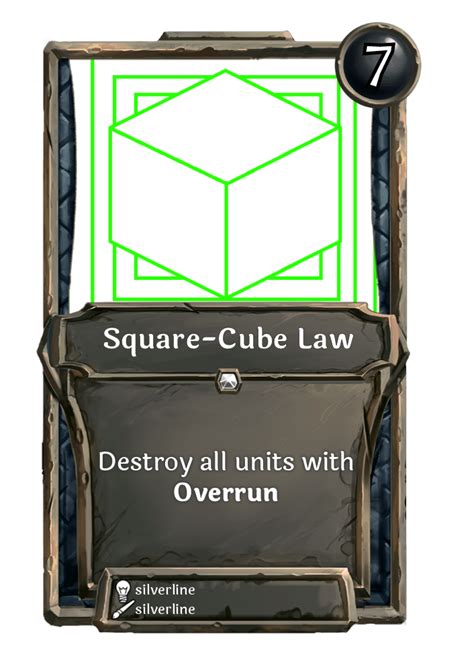 [Card] Square-Cube Law : r/collectivecg