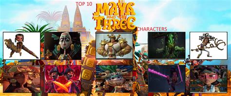 Top 10 Maya And The Three Characters by GhostWriter434 on DeviantArt