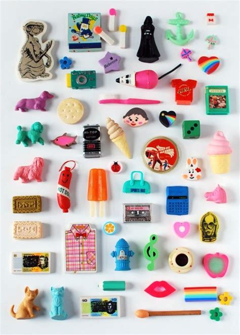 We Are Collectors: My 1980s Eraser Collection - We Are Scout | Eraser collection, Erasers ...