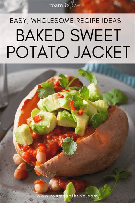 Sweet Potato Jacket Recipe (Healthy, Vegan & Delicious)