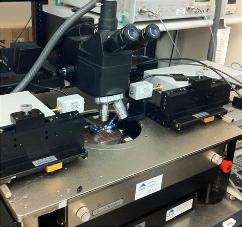 2: Picture of RF measurement setup with RF probe used for DC and RF... | Download Scientific Diagram