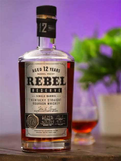 Rebel Reserve Single Barrel Barrel Strength 12 Year Bourbon Review ...