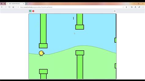 How to code a flappy bird game in scratch - YouTube