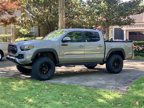 How to lift a TRD PRO (a bit) w/ stock suspension | Toyota tacoma ...