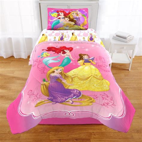 Full Size Disney Princess, Rapunzel, Belle & Ariel Comforter, Sheets ...