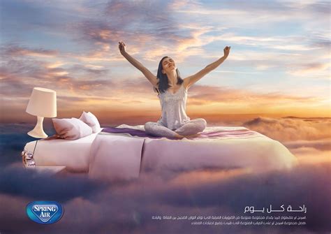 Spring Air mattress on Behance | Spring air, Graphic design ads, Spring air mattress