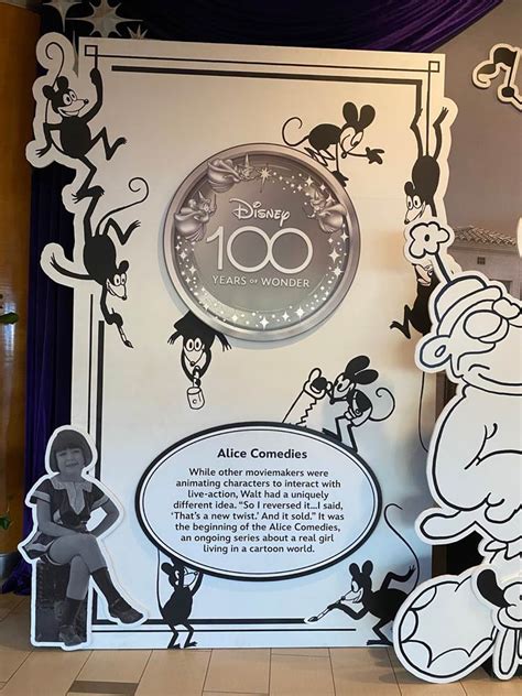 Photos: Diorama Celebrating 1920s Alice Comedies Installed at the Disneyland Hotel for Disney100 ...