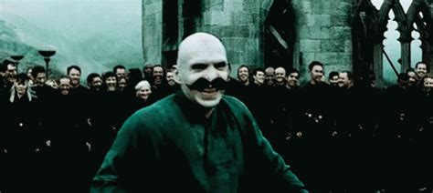 Haha GIF - HarryPotter Mustache Lol - Discover & Share GIFs