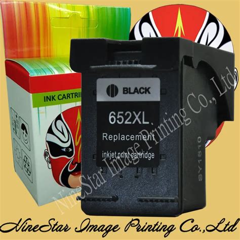 For HP DeskJet 1115 2135 3635 Printer Ink Cartridge For HP 652 HP652 ink Cartridge Black ns46 ...