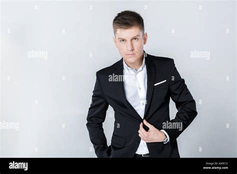 successful man in suit Stock Photo - Alamy