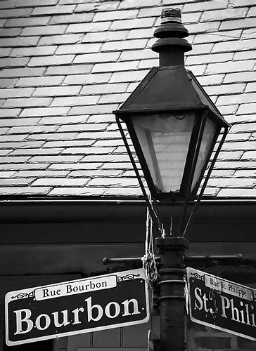 New Orleans - French Quarter "Bourbon Street Lamppost" | Flickr