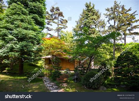 Old Traditional Wood House Japanese Garden Stock Photo 2197904779 | Shutterstock