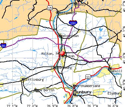 Milton, Pennsylvania (PA 17847) profile: population, maps, real estate ...