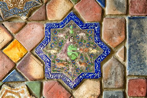 Fonthill: Center Hall – ?? Century Persian Tile Mosaic | Karl Graf ...