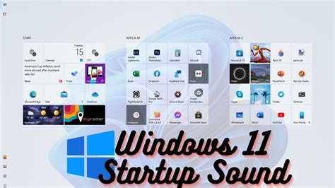 Windows 11 Startup Sound on Screen || Download - YouTube