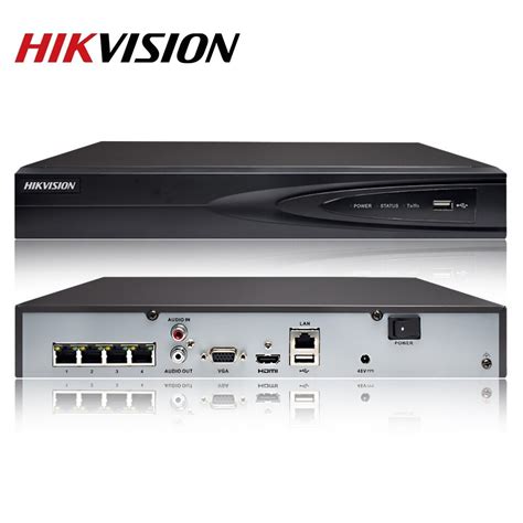 HIKVISION NVR upto 4K 4Canaux, 1HDD 12M