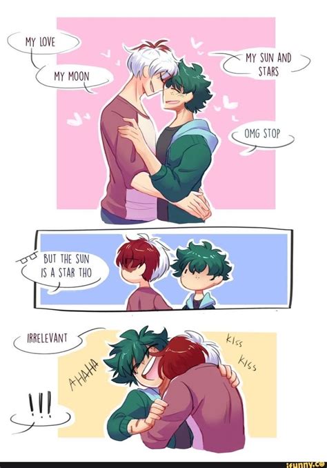 Todoroki Kissing Deku ~ Todoroki Deku Izuku Midoriya | Giyarisyah