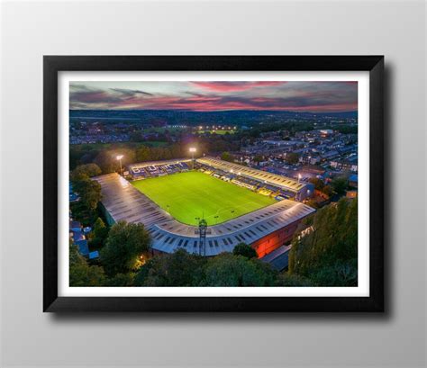 Bury Football Club Gigg Lane Stadium FRAMED Print. Mounted - Etsy