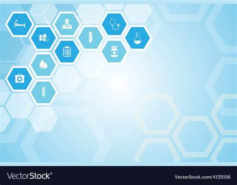 Medical background Royalty Free Vector Image - VectorStock