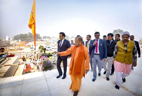 Photos: Yogi Adityanath in Ayodhya