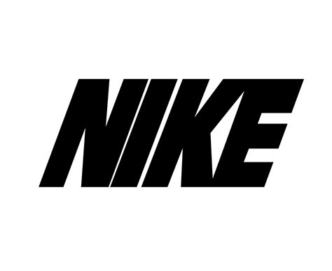 Nike Logo Name Black Clothes Design Icon Abstract football Vector ...