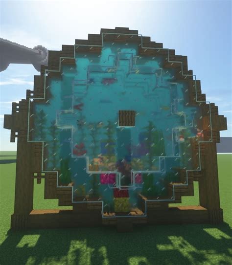 Best of Minecraft on Instagram: “"Circular Fish Tank" Created by: u ...