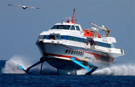 Transportation: This is called a Hydrofoil. Some people can and do ride a Hydrofoil to work or ...