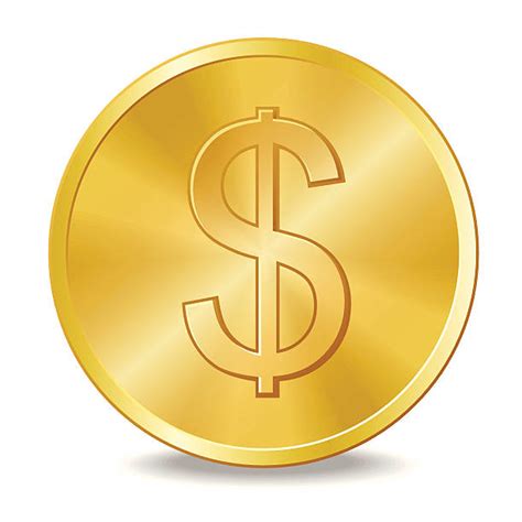 Gold Coin Clip Art, Vector Images & Illustrations - iStock