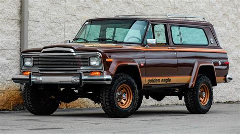 A 1978 Jeep Cherokee "Golden Eagle"