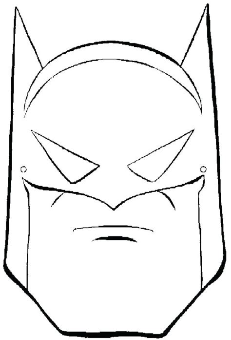 Batman Mask Drawing at PaintingValley.com | Explore collection of ...