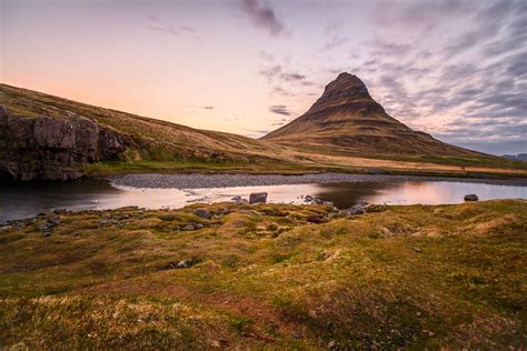 Kirkjufell at sunset by JohnyG on DeviantArt