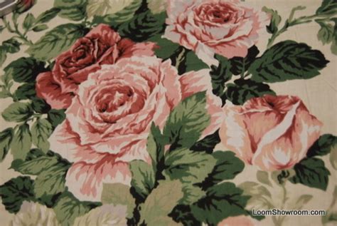 4.5 Yard Piece Classic English Glazed Cotton Chintz Fabric Heavy Weight Chintz REM120