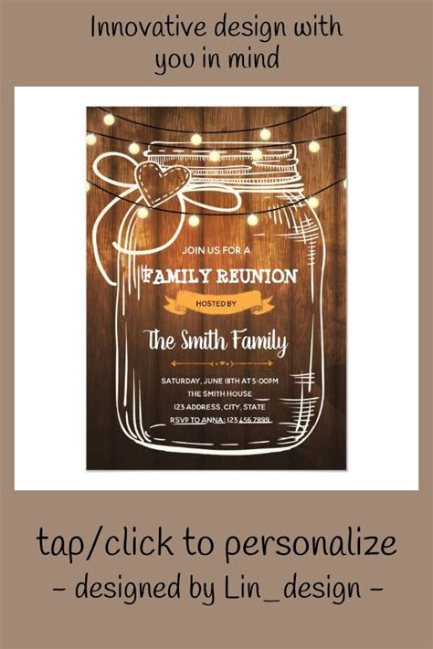 Family reunion party invitation | Zazzle.com | Family reunion, Family reunion invitations, Party ...