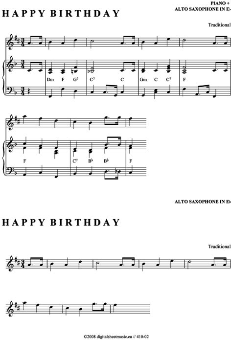 Zum Geburtstag Noten Klavier | geburtstagssprüche karte