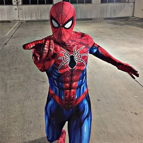 halloween costumes for men adult superheros comic spider man muscle ...