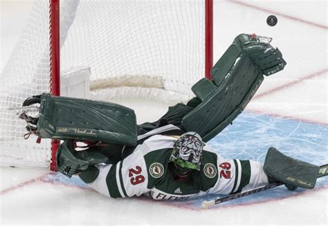 Fleury earns first star, standing ovation in 5-2 Wild win over ...