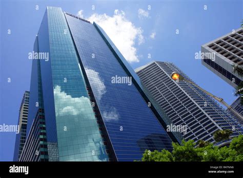 modern high-rise architecture in miami Stock Photo - Alamy