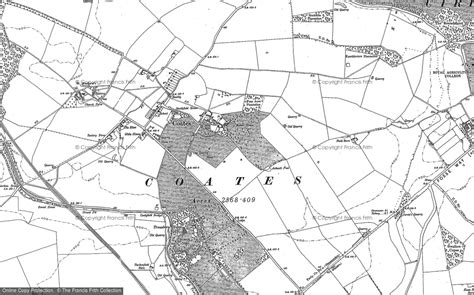 Old Maps of Cirencester Park, Gloucestershire